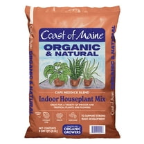 Coast of Maine Cape Neddick Blend Organic and Natural, Indoor Houseplant Mix, Great for Indoor and Tropical Plants and Flowers, 8qt