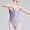 Purple, variant on Summer Dance Bodysuit Women Ballet Skinny Low Back Thong Bottom Body Suits Spaghetti Strap One Piece Gymnastics Outfits, Mint Green, S