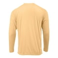 thumbnail image 3 of Paragon Long Islander Performance Long Sleeve T-Shirt, Peach - 3XL, 3 of 3