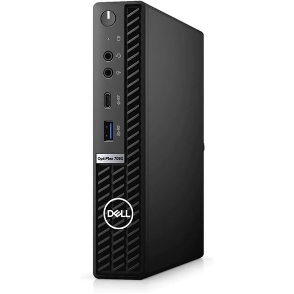 Restored Dell Optiplex 7080 USFF (8GB, 256GB SSD, i5-10500T 2.30GHz) Win11P,Black (Refurbished)
