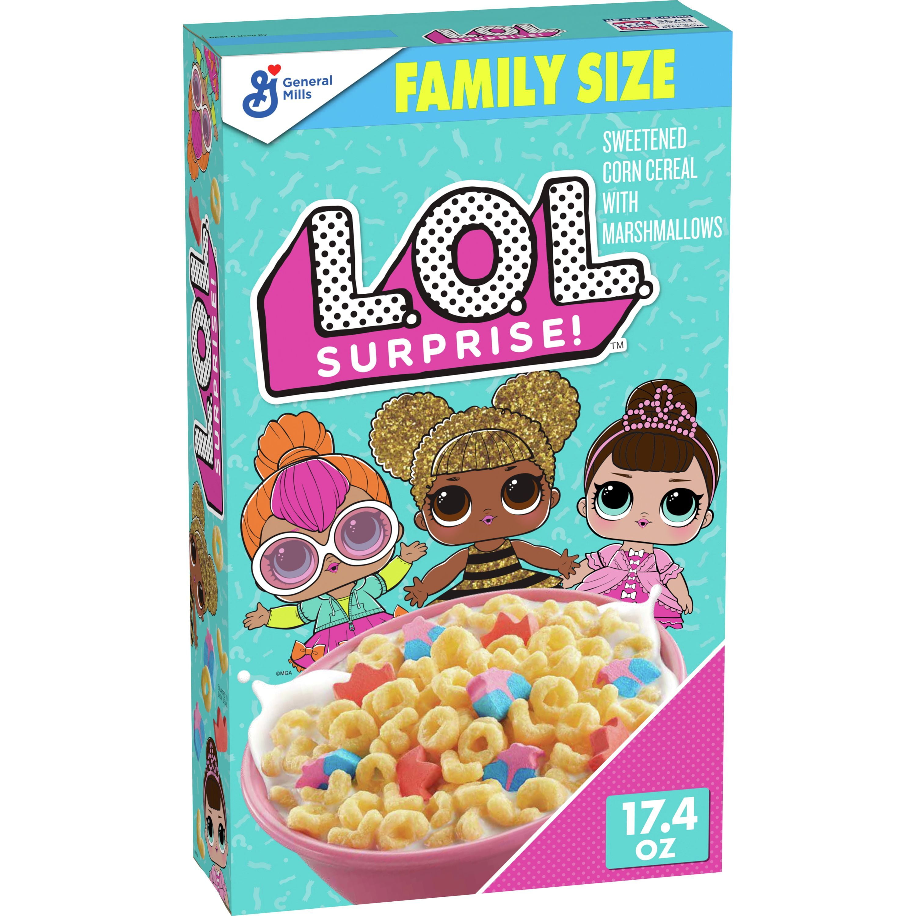General Mills LOL Surprise Cereal