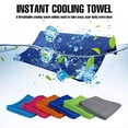 thumbnail image 2 of 3 Pack Cooling Towel,Ice Towel,Soft Breathable Chilly Towel,Microfiber Towel for Yoga,Sport,Running,Gym,Workout,Camping,Fitness,Workout & More Activities, 2 of 7