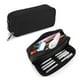 thumbnail image 4 of 2X Estuche de Lápices de Gran Capacidad, Bolsa de Almacenamiento Oxford, Bolsa para Rotuladores, Bolsa de Papelería Simple, Organizador de Oficina Escolar, Negro, 4 of 5