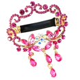 thumbnail image 4 of Automatic Hair Clip Butterfly: 3PCS Rhinestone French Barrette Hair Accessory, 4 of 10