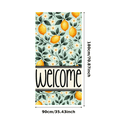 thumbnail image 7 of Floral Design Welcome Banner Lemon Pattern Decorative Welcome Sign for Home Decor Entryway Decoration Outdoor, 7 of 7