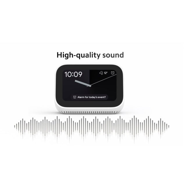 Reloj despertador Xiaomi Mi Smart Clock con asistente de Google Blanco