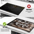 thumbnail image 7 of Stove Top Cover for Electric Stove 28 "x 20 ", Grateful pattern Heat Resistant Glass Top Stove Cover Protector, Induction Cooktop Protector Stove Top Covers Mat, Kitchen Flat Stove Top Covers, 7 of 7