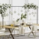 thumbnail image 1 of Soporte ajustable de metal para mesa Putros, con forma de arco, 33 a 107 cm de altura, 1 of 6