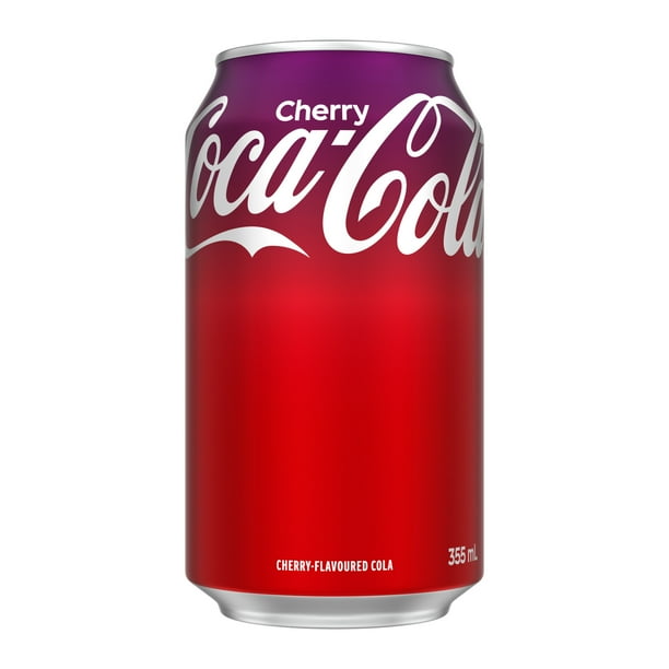 Coca-Cola Cherry Cans, 355mL, 12 Pack - Walmart.ca