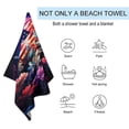 thumbnail image 2 of Independence Day Of The United States Flag Ultra Fine Fiber Beach Towels for Travel And Quick Drying Absorbent Towels for Swimming, 2 of 7