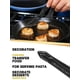 thumbnail image 4 of Pinzas CREATIVECHEF Chef de acero inoxidable, color negro, 4 of 5