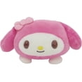 thumbnail image 2 of Sanrio Fluffy My Melody Yes Type Plush H 4.1 x W 6.3 x D 5.9 inches (10.5 x 16 x 15 cm), 2 of 3