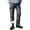 Gray, variant on Winter Fleece Cargo Pants for Men Thick Warm Fleece Lined Straight Leg Outdoor Work Pants