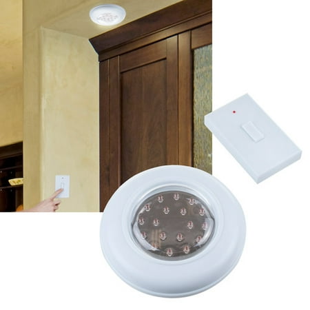 Cordless Ceiling/Wall Light with Remote Control Light Switch - Walmart.com