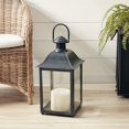 thumbnail image 3 of Coach House 23 inch Outdoor Lantern Washed Black - 23 in., 3 of 5