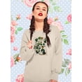 thumbnail image 2 of A Squash Vine Sweatshirt Women -Fab Funky Designs, Female XX-Large, 2 of 4
