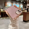 thumbnail image 4 of Compatible with iPhone 11 Glitter Plating Case, Luxury Bling Sparkly Shiny Clear Case for iPhone 11 6.1" Camera Protection Soft TPU Shockproof Back Cover for Women Girl- Pink, 4 of 13