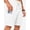 White, variant on RICHCOIN Mens Cargo Shorts Adjustable Drawstring Elastic Waist Lightweight Summer Shorts with Pockets