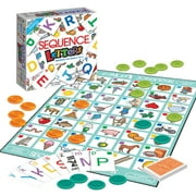 Jaxx Sequence Letters Board Game for Kids
