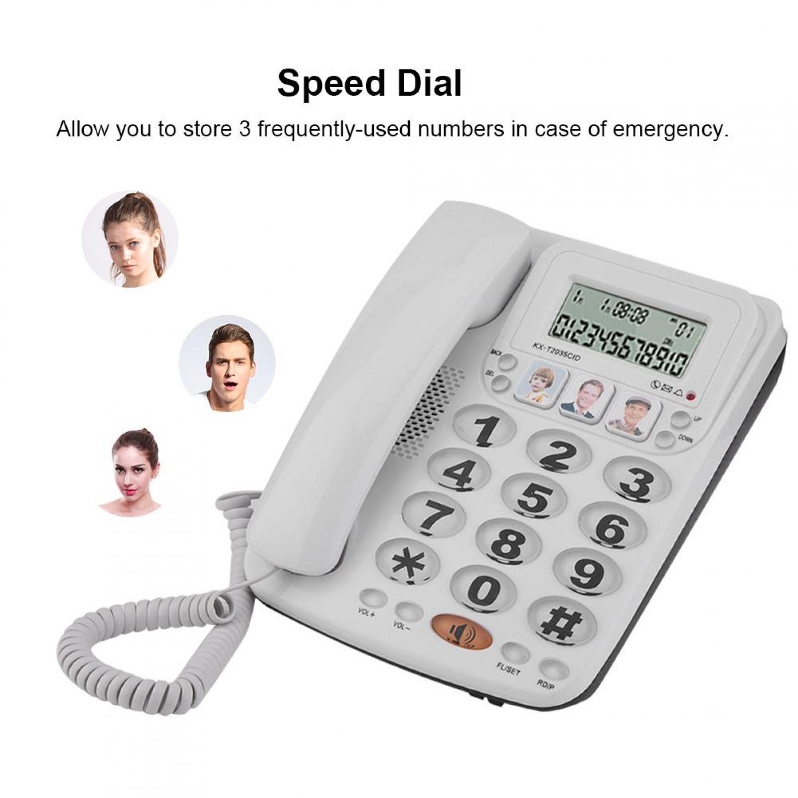 Speakerphone Speed Dial Corded Phone 