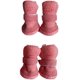thumbnail image 4 of Botas de invierno antideslizantes cálidas y acogedoras para cachorros para perros pequeños, medianos, mascotas, gatos, zapatos de nieve gruesos de lana (rosa, 5 #)-rosa-5 # Sailing Electrónica, 4 of 4