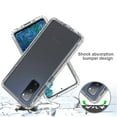 thumbnail image 4 of Feishell Gradient Clear Case for Samsung Galaxy S20 FE,Dual Layer Hybrid 2-In-1 PC + TPU Transparent Anti-Scratch Shockproof Lightweight Slim Phone Case for Samsung Galaxy S20 FE,Black, 4 of 6
