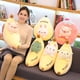 thumbnail image 1 of Watermelon Piggy Fruit Pillow Sleeping Long Fruit Cushion Simulation Cartoon Rabbit Penguin Doll Girl Girl heqiyong toy, 1 of 2