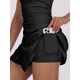 thumbnail image 4 of Vestido de tenis Caracilia para mujer, cuello cuadrado, sin mangas, negro, 4 of 6