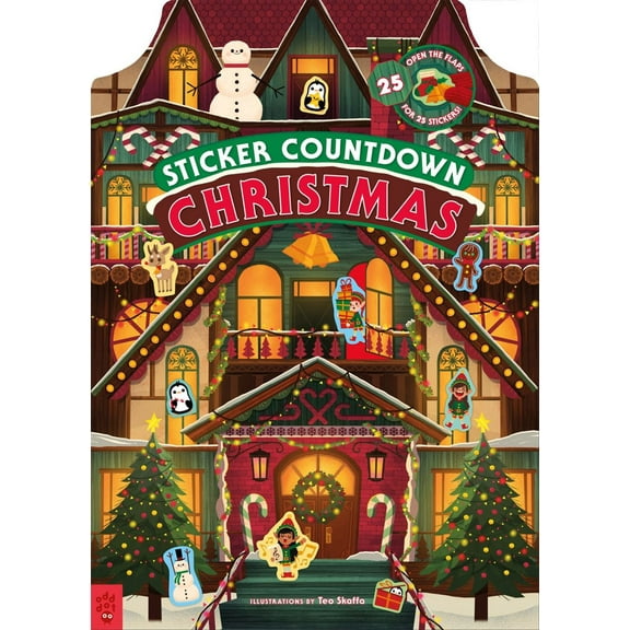 Sticker Countdown: Christmas (Hardcover)