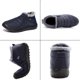 thumbnail image 3 of Botas de nieve para mujer, botines cálidos de invierno, botines antideslizantes con forro de piel, botines impermeables para exteriores, zapatos cómodos y cálidos, 3 of 5