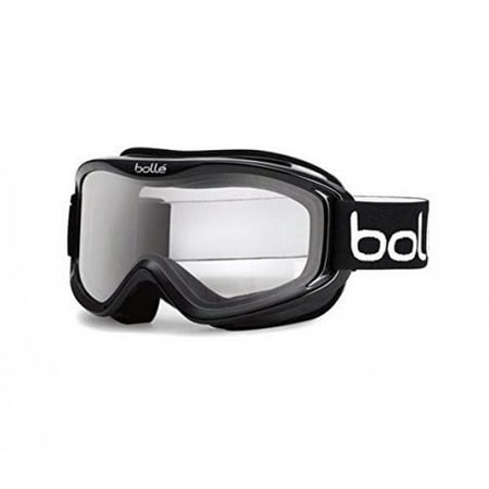 Bolle Ski and Snowboard Goggles 20570 Shiny Black Clear