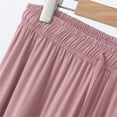 thumbnail image 4 of Endives Womens Wide Leg Pant Elastic High Waisted Tie Slim Fit Casual Pants Linen Pants Women Beach Vacation Outfits S-6XL, 4 of 7