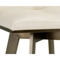 thumbnail image 5 of Sunpan Arizona 26" Modern Faux Leather Swivel Counter Stool in Cream, 5 of 7