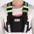 thumbnail image 4 of Amarillo Reflectante Tyt Radio Arnés Táctico Paquete Frontal Chaleco Bolsa De Pecho Para Walkie Talkie, 4 of 6