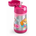 thumbnail image 3 of Thermos Kids Vacuum Insulated Staiinless Steel 10 Oz Straw Bottle, Paw Patrol Girl, 3 of 3