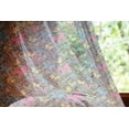 thumbnail image 2 of Zebra Print Tulle Curtains with Rod Pocket, Colorful Butterflies on Zebra Abstract Print Summer Jungle Floral Art, Sheer Drape for Wedding Party 2 Panels, 7 Sizes, Yellow Blue Pink, by Ambesonne, 2 of 3
