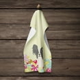 thumbnail image 4 of Carolines Treasures BB6076KTWL Easter Eggs Papillon Black White Kitchen Towel 15 X 28" multicolor, 4 of 4