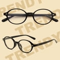 thumbnail image 4 of Gafas de luz azul FEISEDY Vintage Ovaladas para mujeres y hombres B0242, 4 of 8
