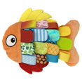 thumbnail image 2 of Multicolor Flappy Fish Plush Dog Toy with Crinkle and Squeaker, Soft Stuffed Design for All Dog Sizes, Plush Dog Toy, 2 of 5