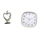 thumbnail image 1 of Estatua de pareja,Figura de pareja besándose,regalo de boda moderno,Estatua de pareja besándose en el aniversario de San Valentín,Reloj de pared,Reloj de pared digital grande y sencillo para, 1 of 8