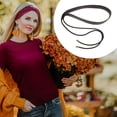 thumbnail image 5 of Unique Bargains 1 Pc Adjustable Waist Belt Elegant Knotted Adjustable Waist Cord Coffee Color, 5 of 6