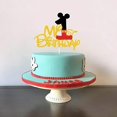 thumbnail image 4 of Topper para pastel LECAKTO con brillo dorado, 1er cumpleaños, ratón, 4 of 5
