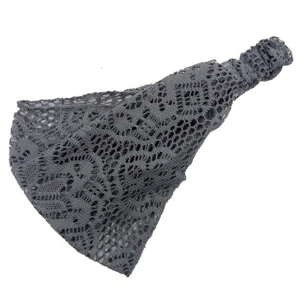 Hot6sl Liquidación de Ahorros de Verano Diadema de Encaje, Diadema Elástica Ahuecada para Mujer, Moderna, Hermosa y Generosa