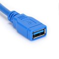 thumbnail image 4 of USB 3.0 Male to Female Extension Cable for Connecting Hard Drive, Printer, Equipment (0.3m), 4 of 4