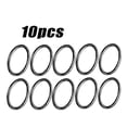 thumbnail image 5 of 10pcs/lot G23 Titanium Hinged Segment Septum Clicker Nose Rings Nipple Clicker Ear Cartilage Tragus Lip Piercing Fashion Jewelry, 5 of 5