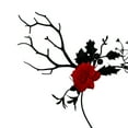 thumbnail image 2 of Halloween Headband Gothic Style Branch Flower Butterfly Haidband Hair Accessories for Women Girls, 2 of 5