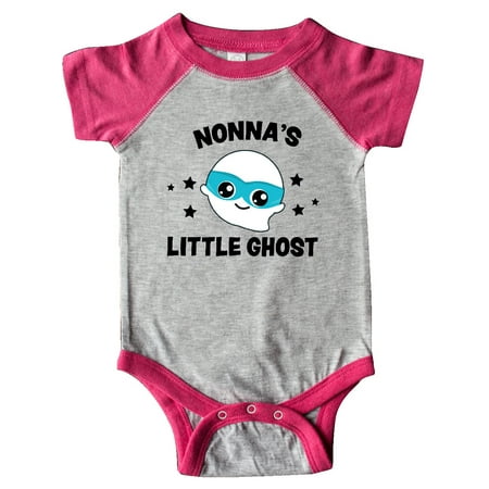 

Inktastic Cute Nonna s Little Ghost with Stars Gift Baby Boy or Baby Girl Bodysuit