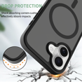 thumbnail image 4 of XNB for IPhone 17 Case [Compatible with Magsafe]Translucent Matte Phone Cover, [Military Grade Drop Protection] Slim Durable Shockproof Protective Bumper, 4 of 7