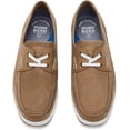 thumbnail image 3 of Nunn Bush Men's Luca Moccasin Toe Boat Oxford Lightweight Comfortable Nautical Lace-Up Shoe, Tan, 10.5 w, 3 of 7