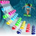thumbnail image 1 of Pack de 6 hamacas acuáticas Pool Floats ANNIL para adultos con sistema 4 en 1, 1 of 7